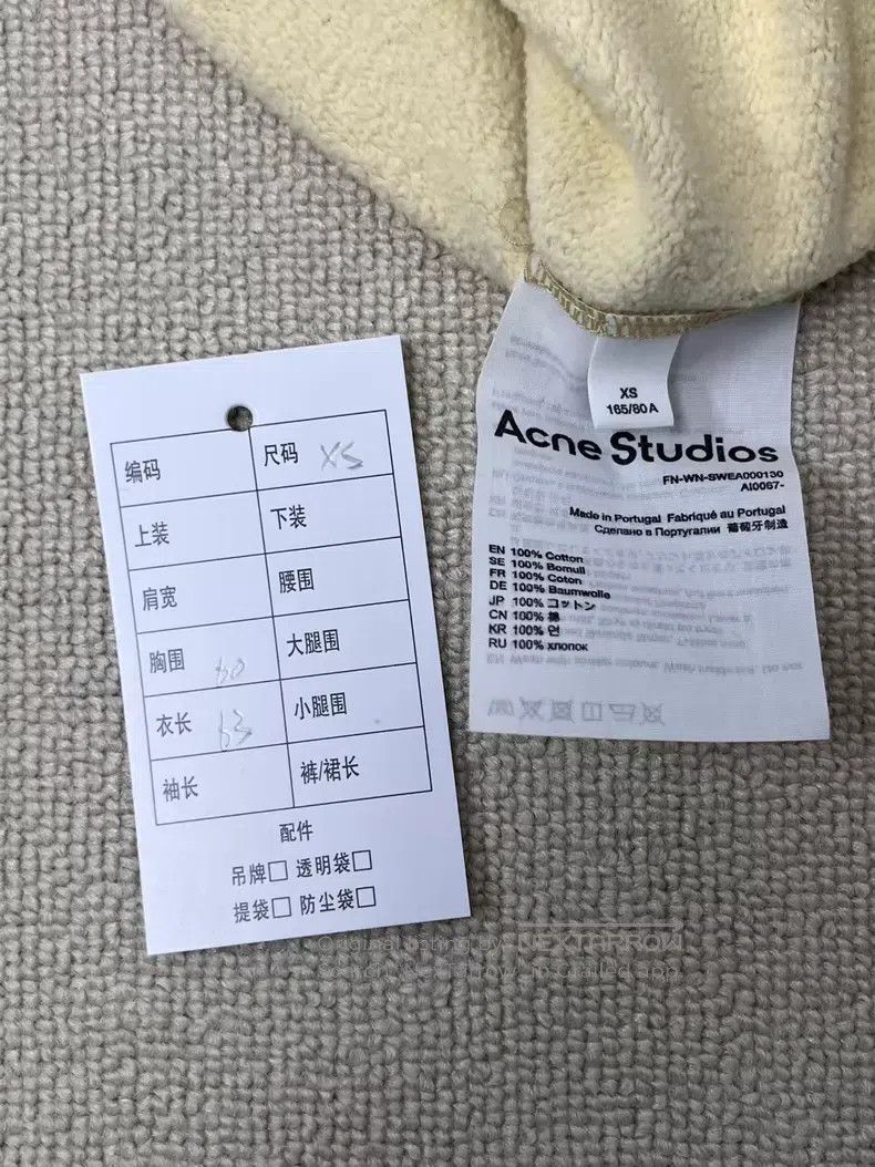 Acne Studios Acne Studios Solid color hooded casual long sleeve sweatsh Size XS / US 0-2 / IT 36-38 - 5 Thumbnail