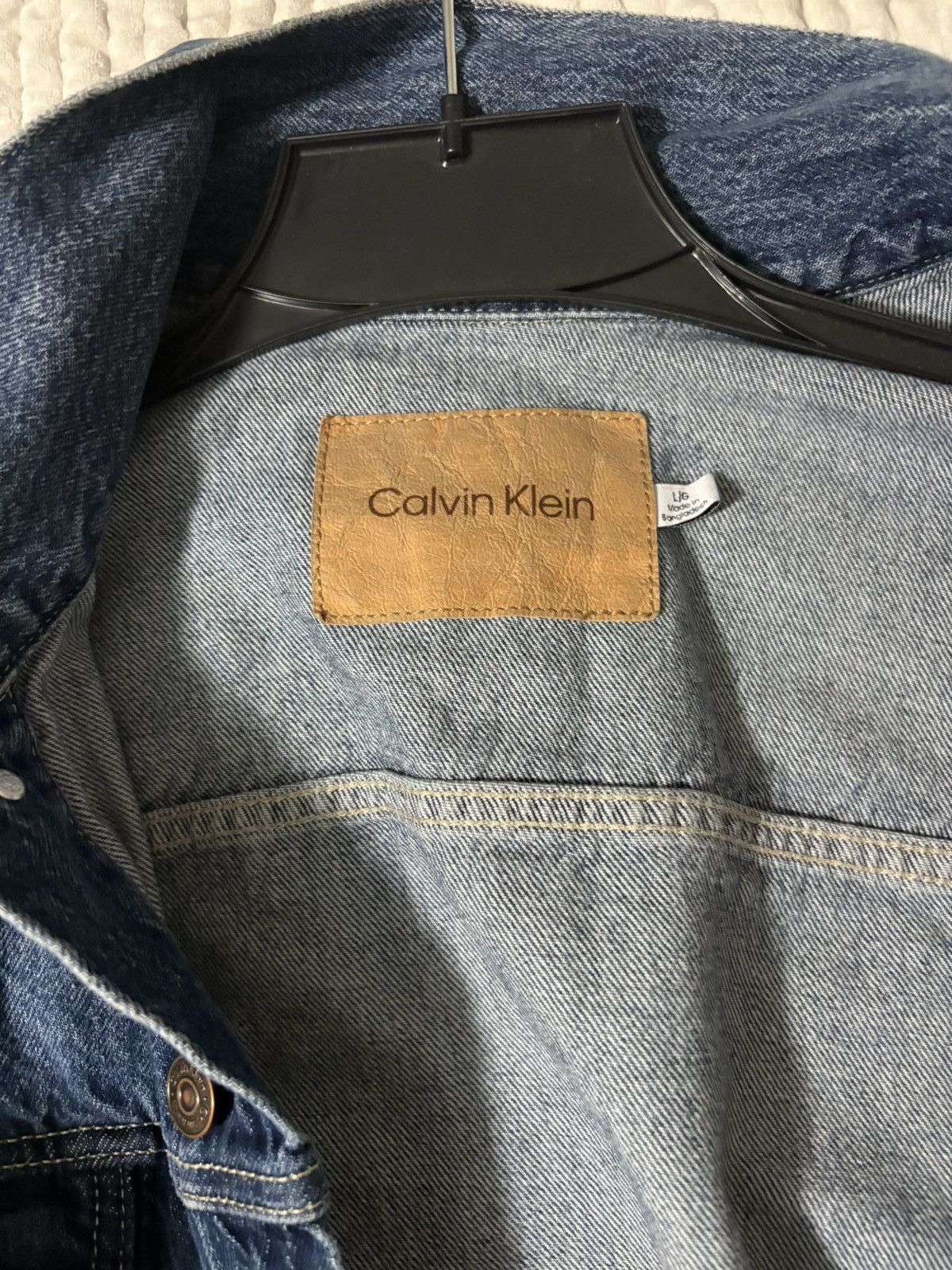 Calvin Klein Calvin Klein Jean Jacket Size US L / EU 52-54 / 3 - 5 Thumbnail