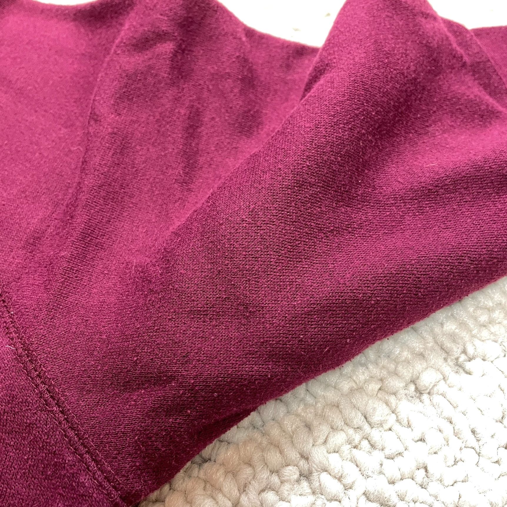 Cotton On Cotton On Hoodie Sweatshirt Womens M Dark Red Pullover Logo Hooded Knit Regular 41 in Chest Solid Short Description: Activewear Casual Travel Womens Size M / US 6-8 / IT 42-44 - 5 Thumbnail