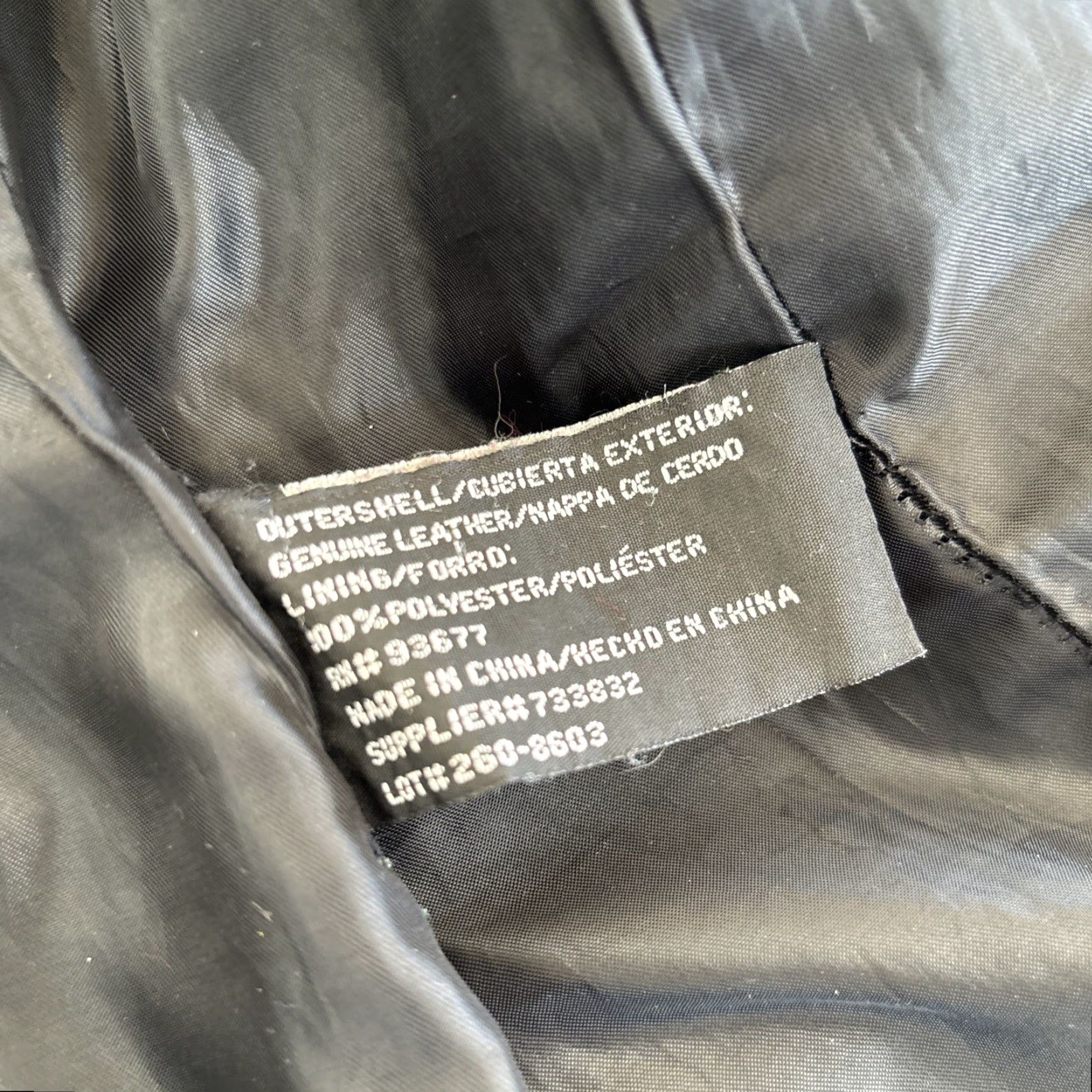 Worthington Worthington Leather Coat Jacket Black Womens Medium Full Zip Size M / US 6-8 / IT 42-44 - 4 Thumbnail