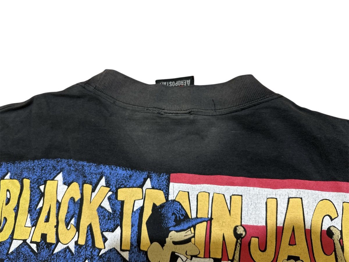 Band Tees × Designer × Vintage Vintage Black Train Jack Tee Size US L / EU 52-54 / 3 - 8 Thumbnail