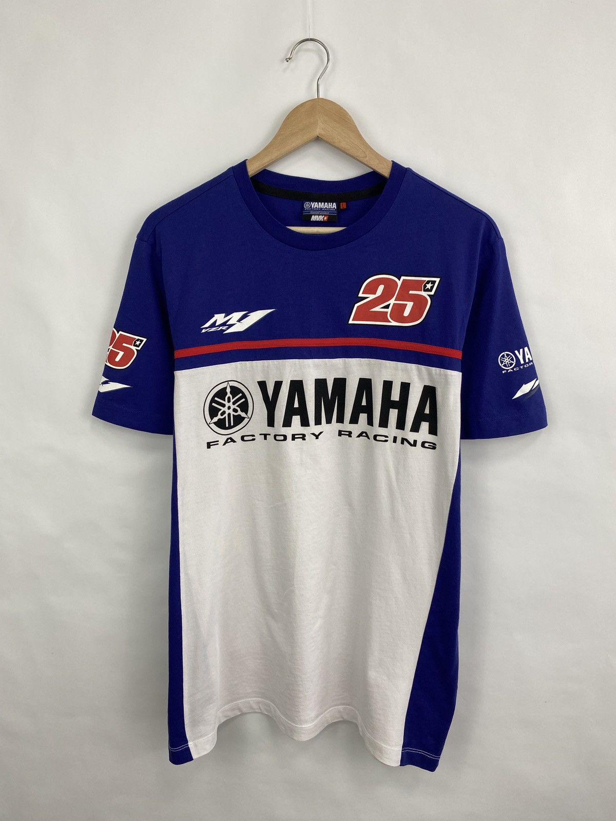Yamaha Vintage Yamaha Factory Racing Maverick T-Shirt Rare Retro Size US M / EU 48-50 / 2 - 3 Thumbnail