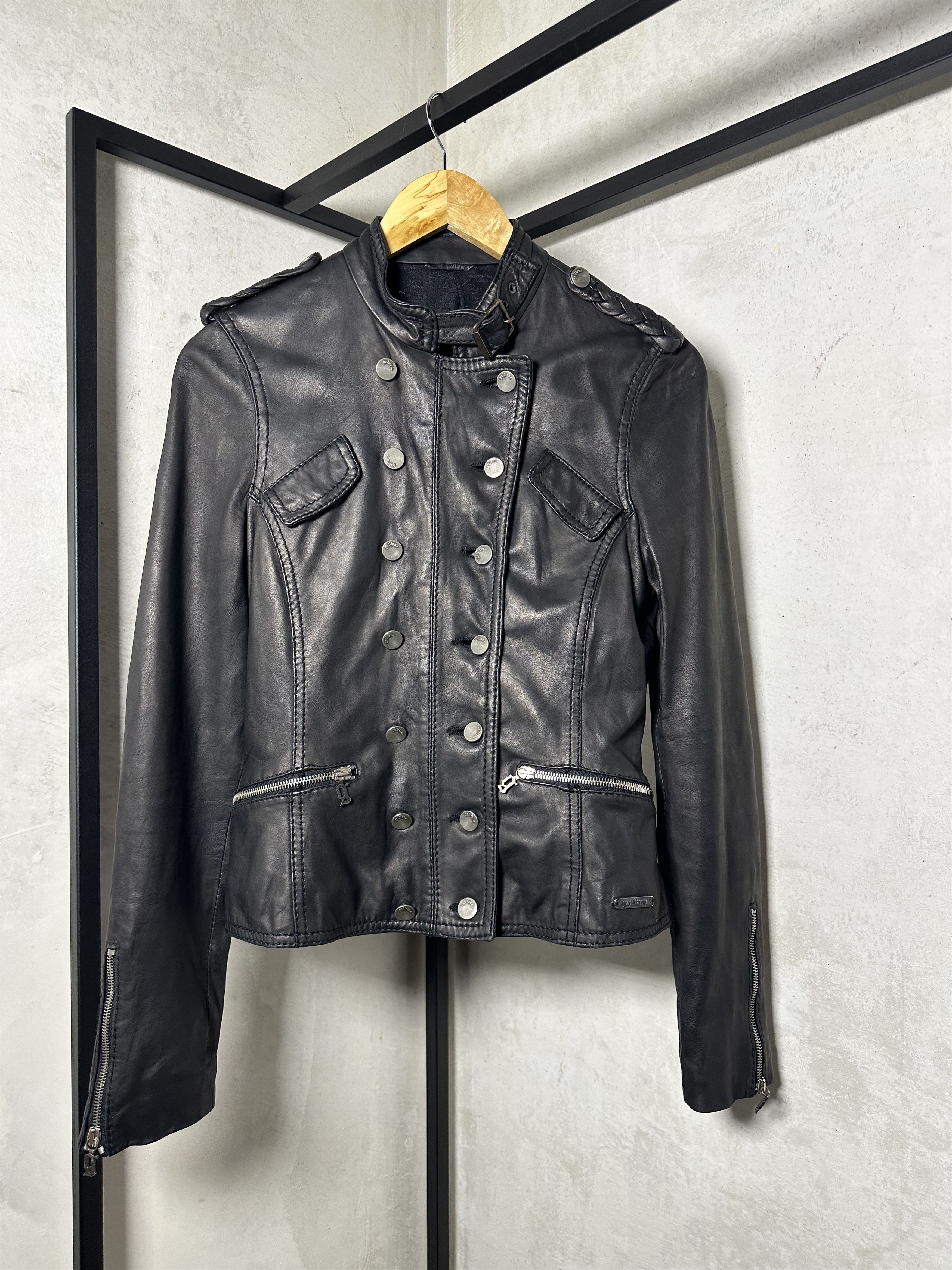 John Galliano John Galliano Napoleon Leather Jacket Size S / US 4 / IT 40 - 1 Thumbnail