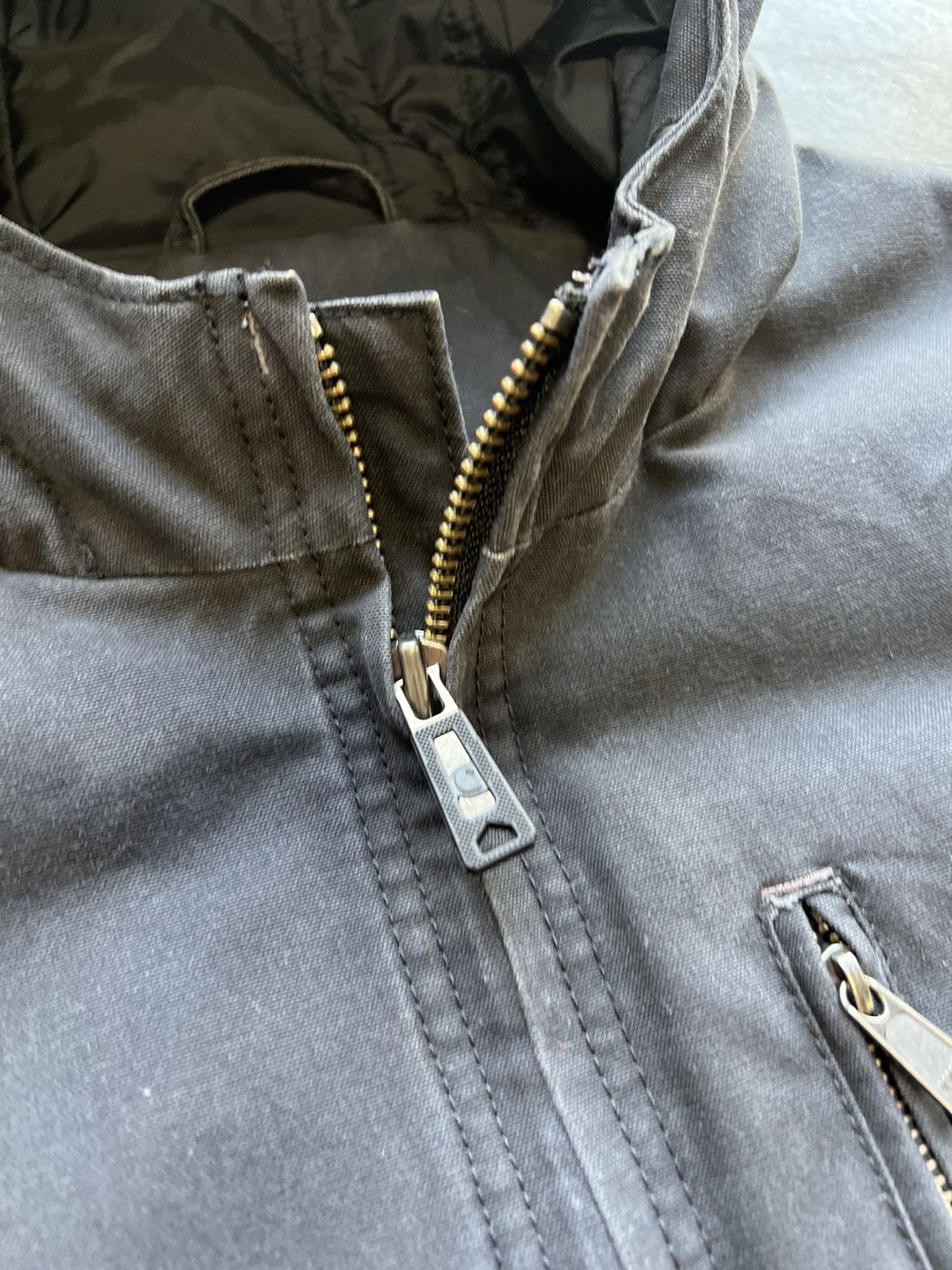 Carhartt Carhartt Faded Black Quickduck Hoodie Jacket Size Large Size US L / EU 52-54 / 3 - 6 Thumbnail