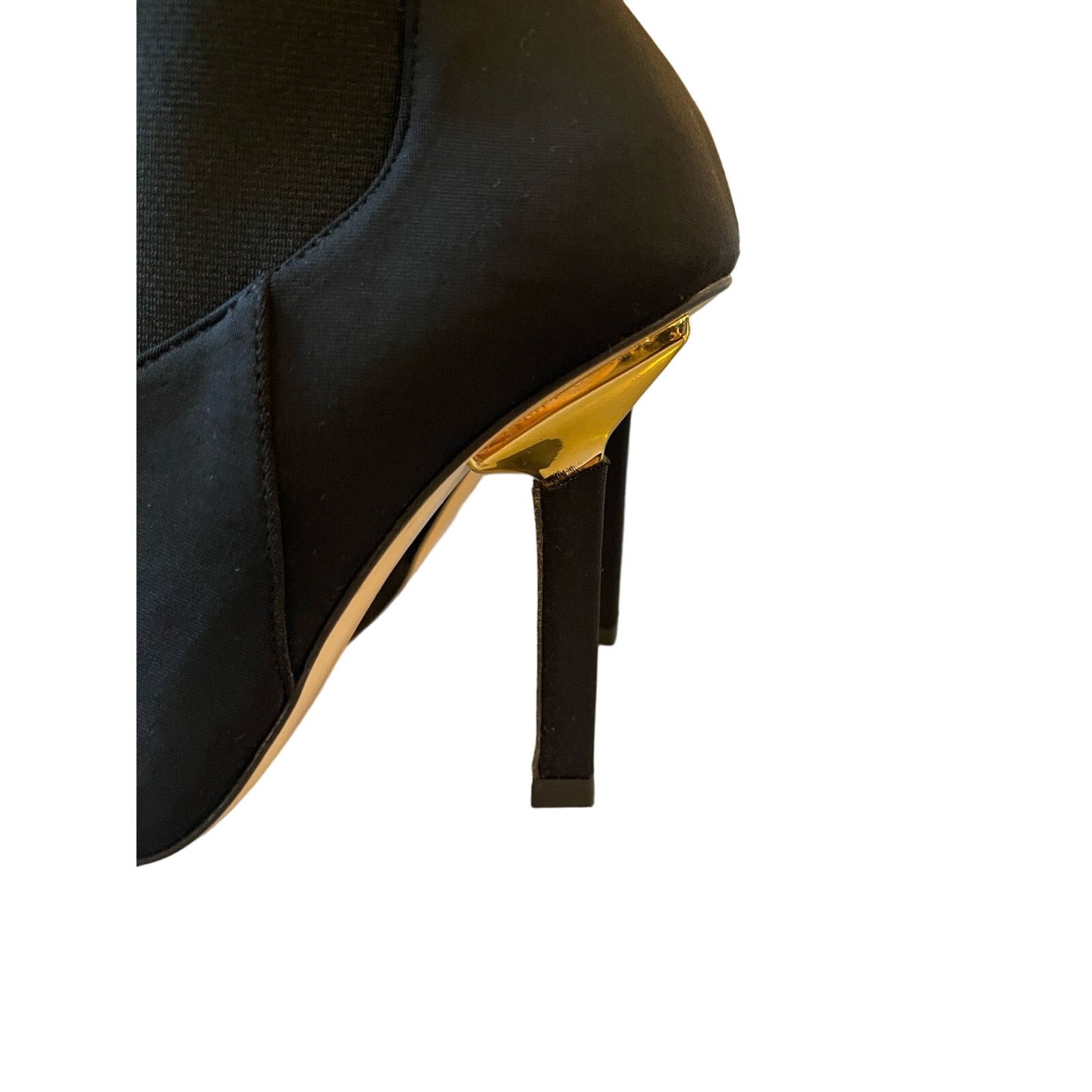 Good American Good American, High Kickstand Booties, New, Size: 4 Size US 4 / IT 34 - 3 Thumbnail