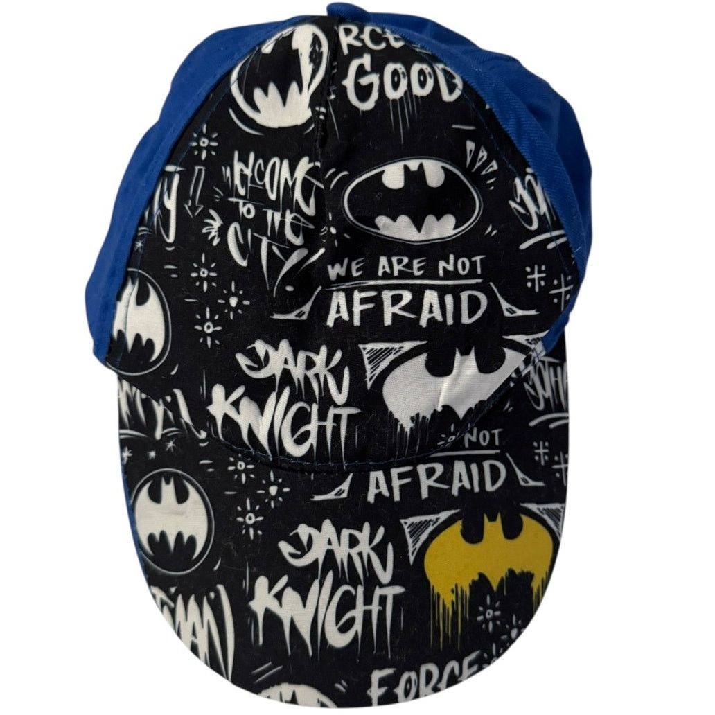 DC Comics DC Comics Batman Dark Knight Cap Blue Black White Adjustable Size ONE SIZE - 2 Thumbnail