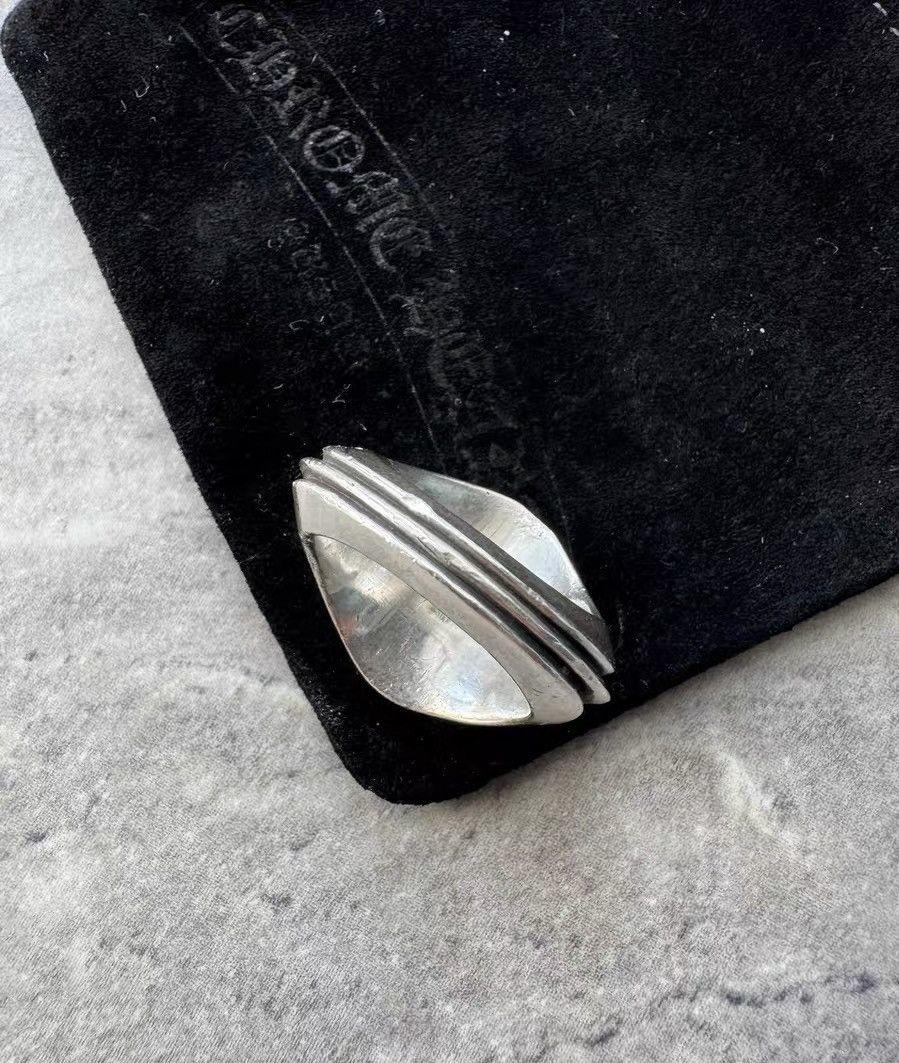 Chrome Hearts Chrome Hearts Concave Cross Wax Seal Ring Size ONE SIZE - 2 Thumbnail