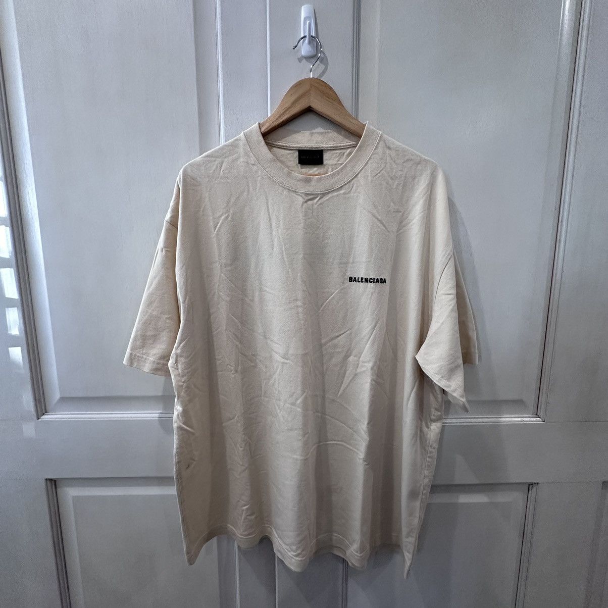 Balenciaga Balenciaga Logo T-Shirt Size US XXL / EU 58 / 5 - 3 Thumbnail