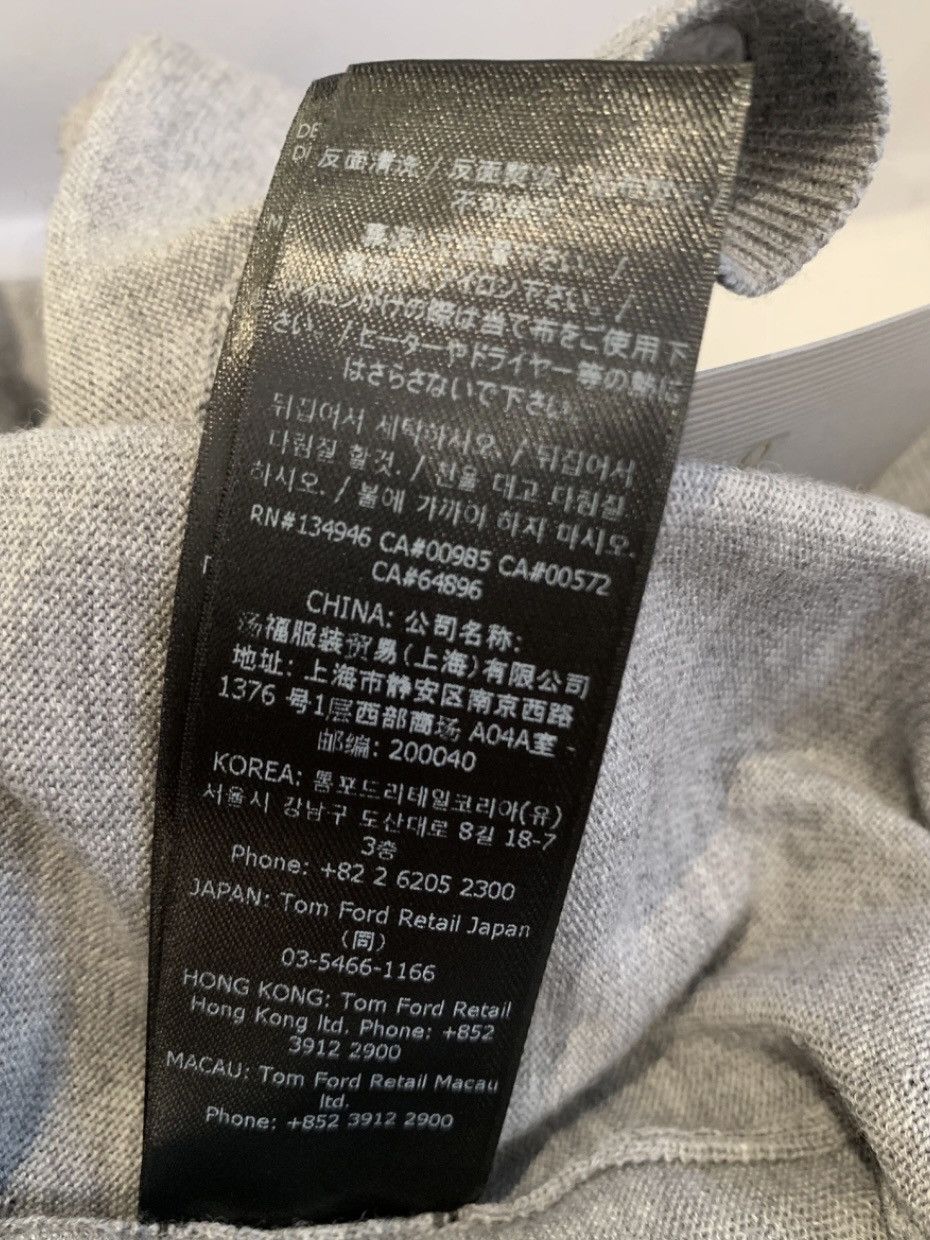 Tom Ford TOM FORD Slim-Fit Merino Wool sweatshirt 52|T Size US XL / EU 56 / 4 - 8 Thumbnail
