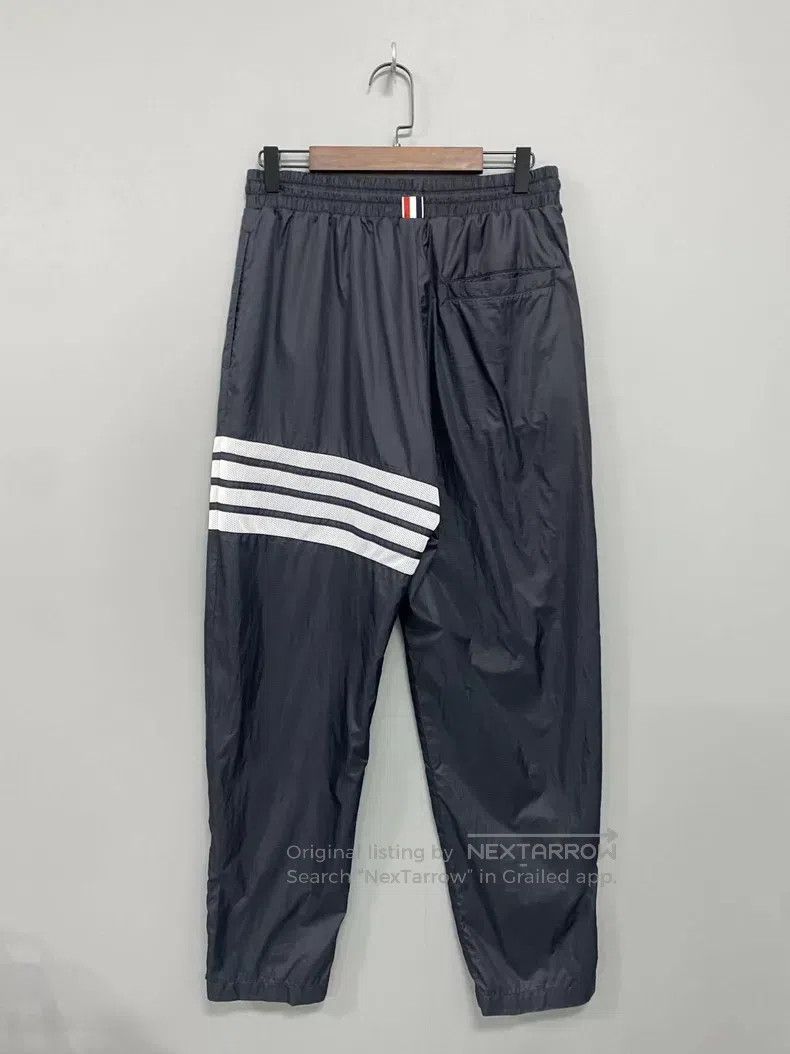 Thom Browne Thom Browne size 1 Classic Striped Nylon Trousers Size US 28 / EU 44 - 1 Thumbnail