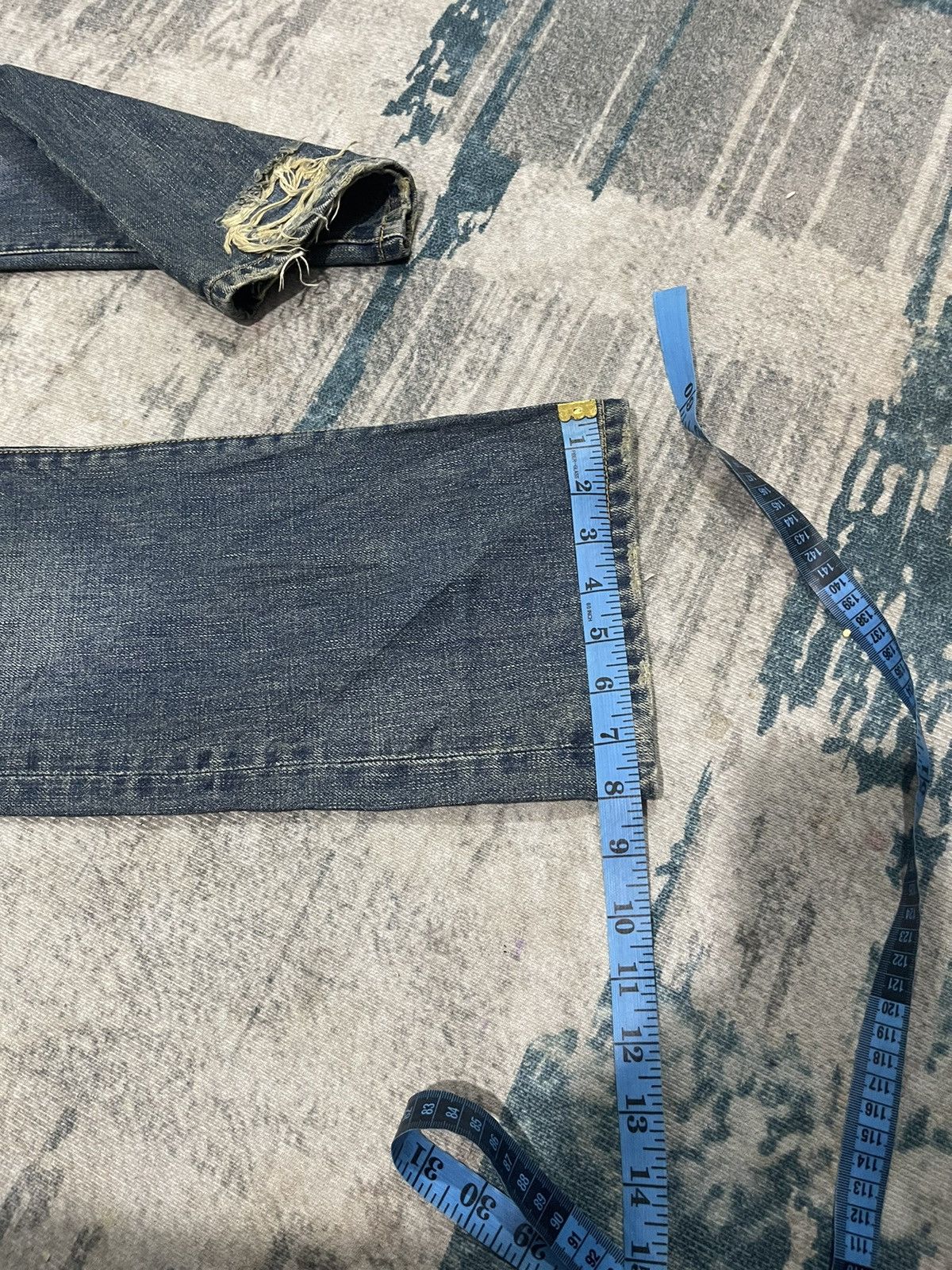 Japanese Brand RARE ! Vintage Flash Report Distressed Style Kapital Design Size US 32 / EU 48 - 22 Thumbnail