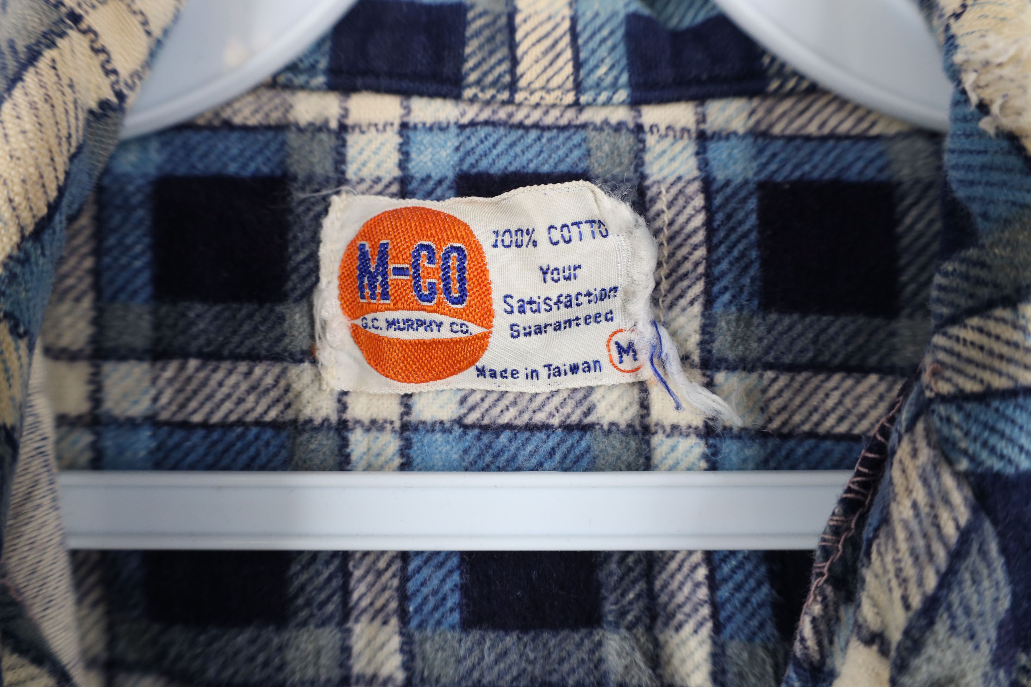 Vintage Vintage 60s 70s Streetwear Flannel Collared Button Shirt Size US M / EU 48-50 / 2 - 5 Thumbnail