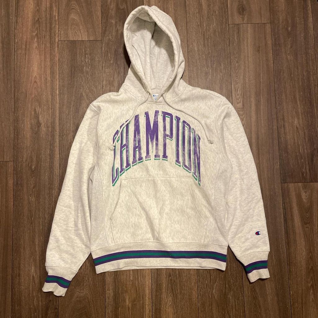 Champion Grey Champion hoodie size medium men’s Size US M / EU 48-50 / 2 - 1 Thumbnail