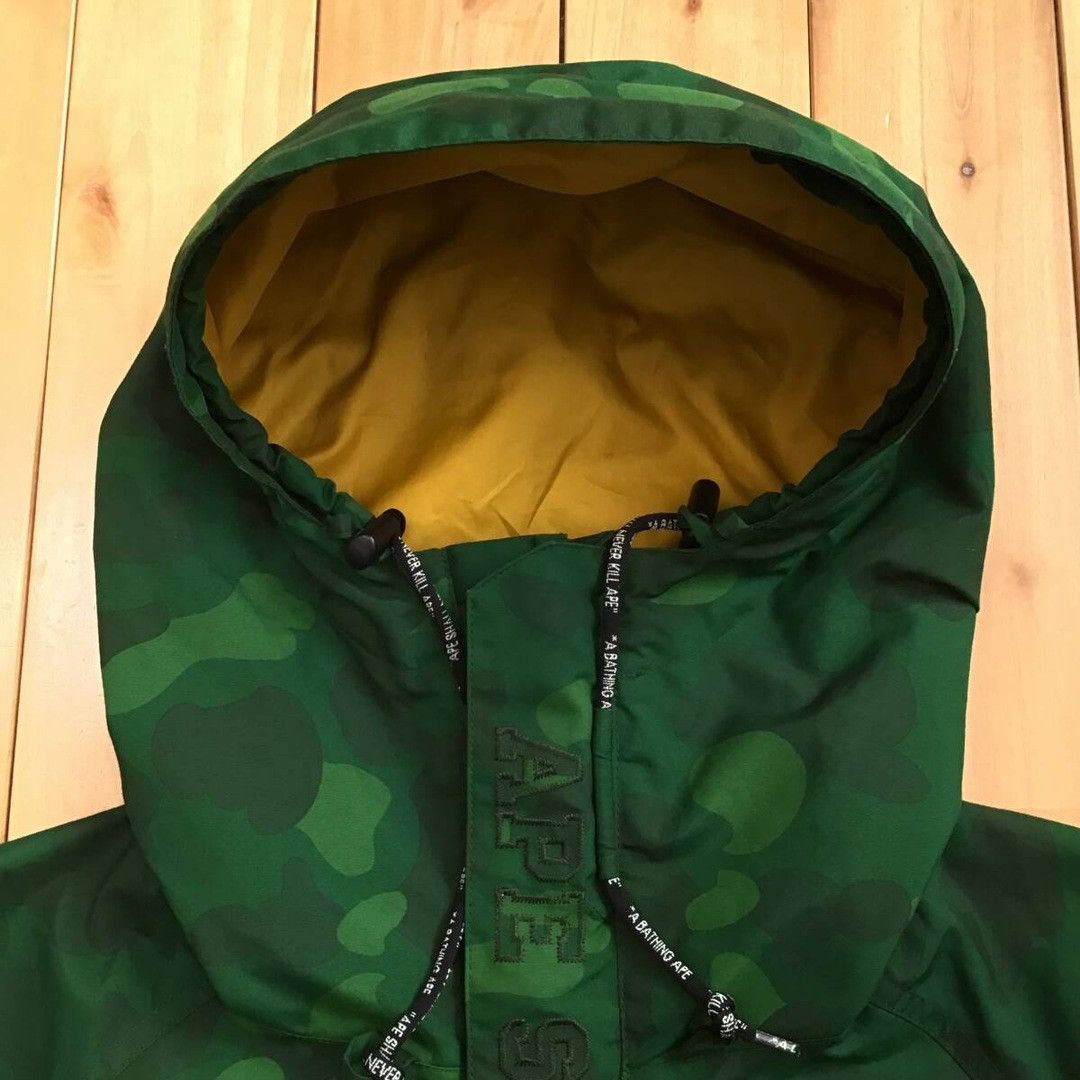Bape × Nigo BAPE Green camo hoodie snowboard jacket a bathing ape NIGO Size US S / EU 44-46 / 1 - 4 Thumbnail