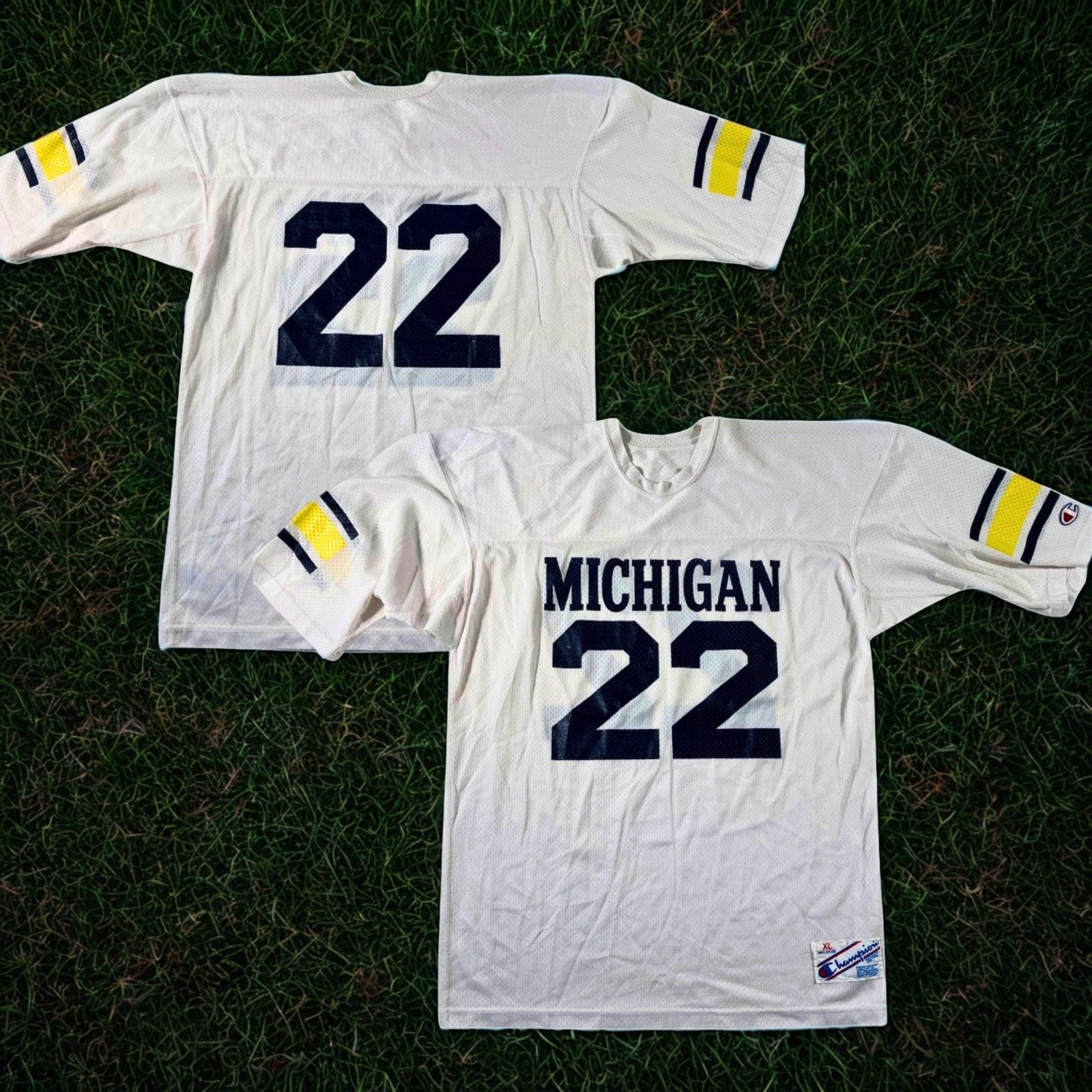 Champion Michigan Wolverines Ty Law #22 Champion Jersey USA Size XL Size US XL / EU 56 / 4 - 3 Thumbnail