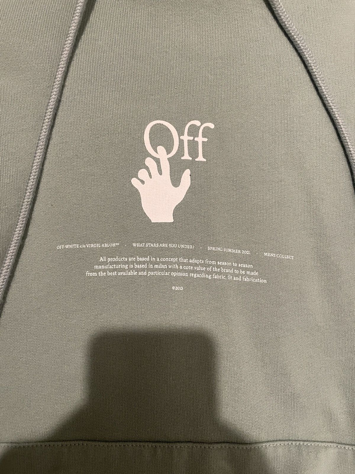 Off-White Off white hoodie Size US M / EU 48-50 / 2 - 3 Thumbnail