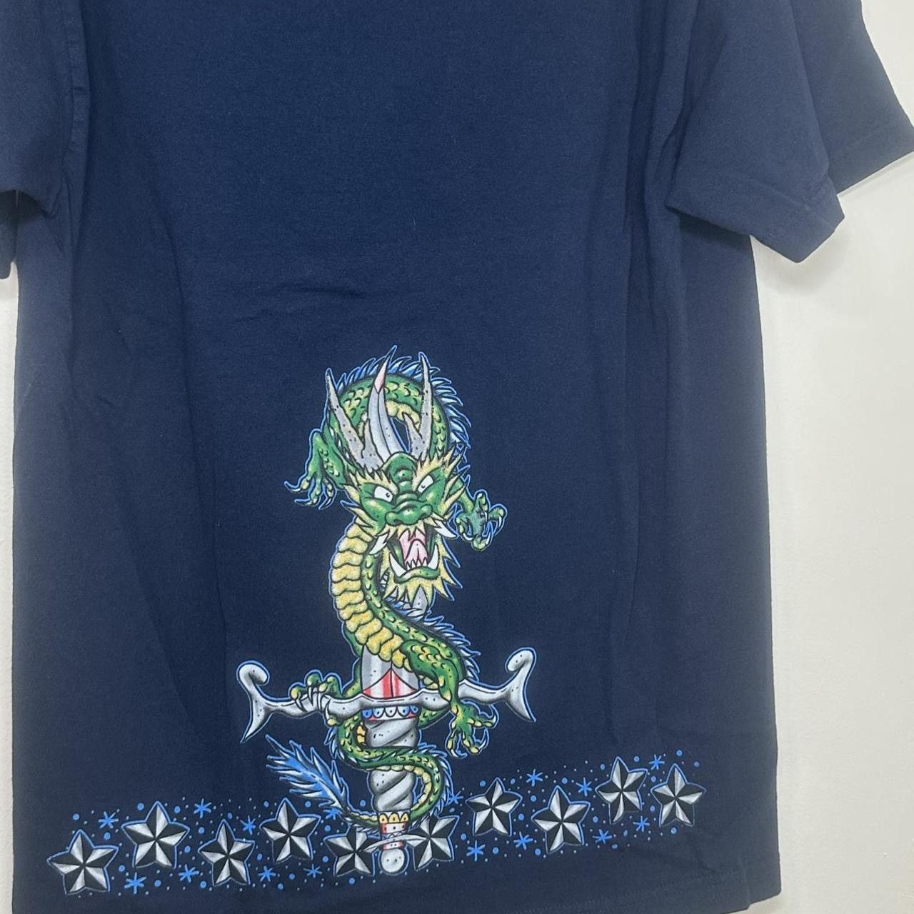 JNCO Vintage Y2K Extreme Limit Dragon Stars Graphic Shirt Large Size US XL / EU 56 / 4 - 3 Thumbnail