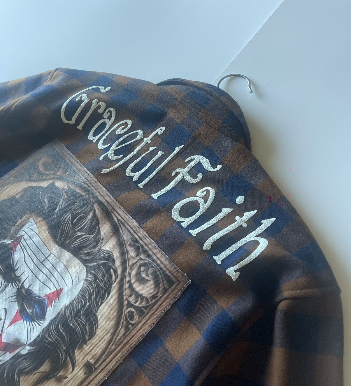 Other Graceful Faith Fashions Plaid Flannel Shirt Size US M / EU 48-50 / 2 - 5 Thumbnail