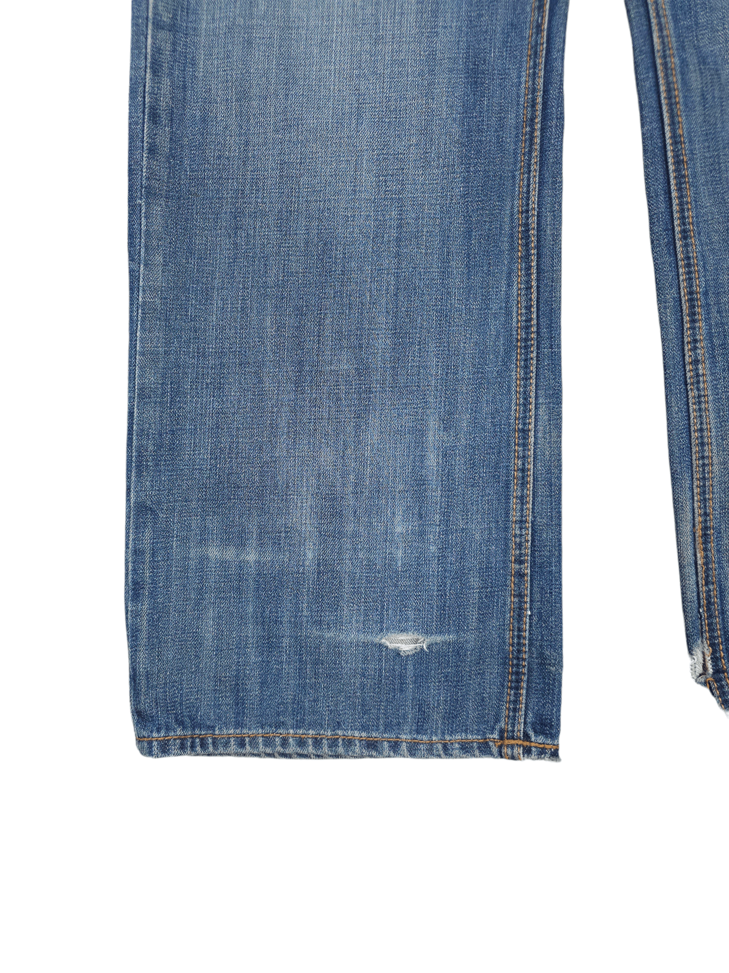 Japanese Brand × Tommy Hilfiger 💎 Size 38/30 Distressed Washed Ripped Baggy Denim Jeans Size US 38 / EU 54 - 11 Thumbnail