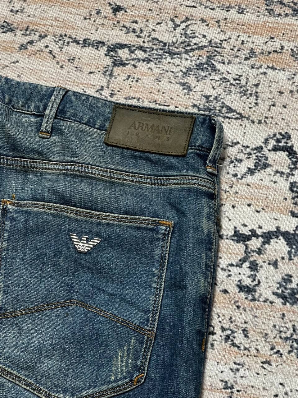 Giorgio Armani Vintage Armani Jeans Distressed Denim Pants Size US 34 / EU 50 - 13 Thumbnail