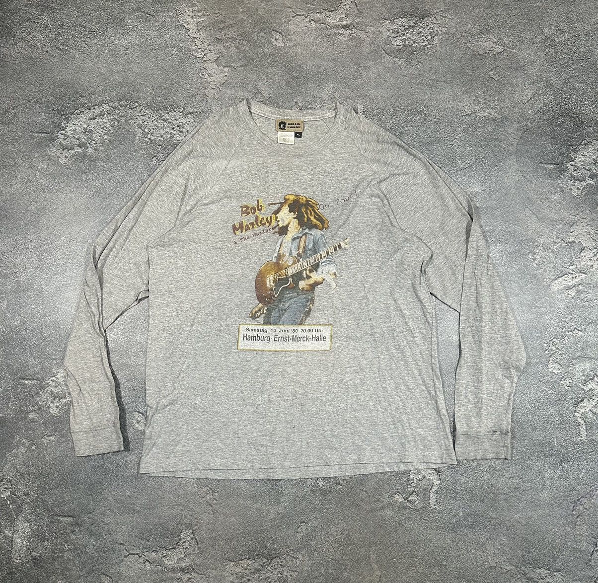 Band Tees × Rap Tees × Vintage Rare Vintage 80s Tour Bob Marley Size US XL / EU 56 / 4 - 1 Thumbnail