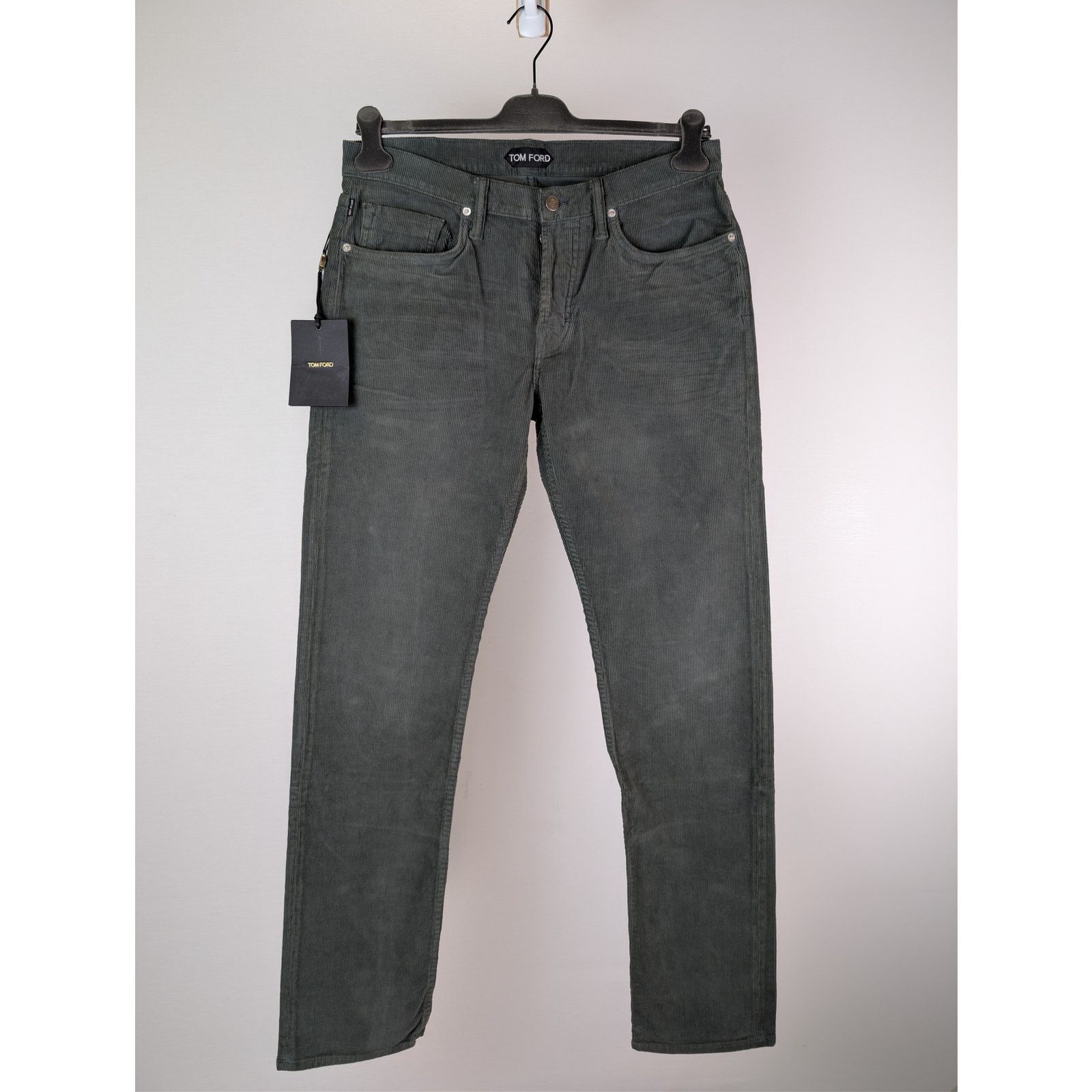 Tom Ford Straight Jeans in Khaki BNWT 33 Size US 33 - 1 Thumbnail
