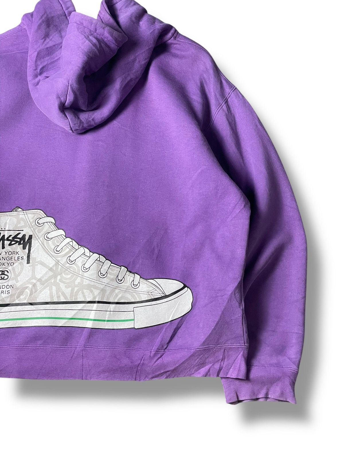 Stussy Stussy 90’s World Tour Masterpiece Hoodies (100) Size US M / EU 48-50 / 2 - 9 Thumbnail