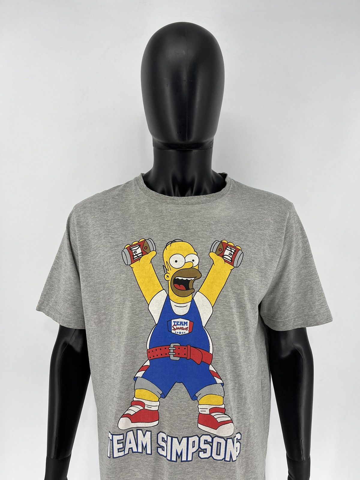 The Simpsons × Vintage Vintage Y2K Street The Simpsons Team Duff Graphic T-Shirt Size US XL / EU 56 / 4 - 1 Thumbnail