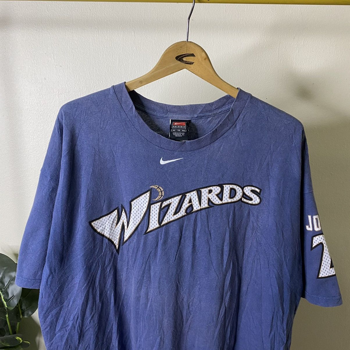 Nike 2001 Nike Team Center Swoosh x Michael Jordan Wizards NBA T Size US XL / EU 56 / 4 - 2 Thumbnail