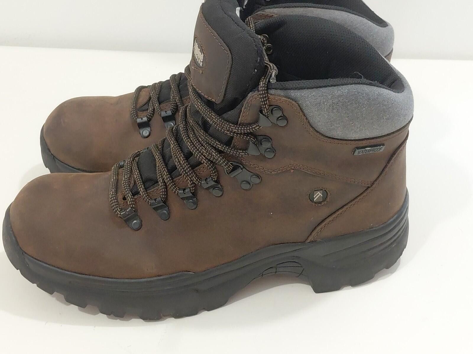 Other Alpine Design Grand Brown Leather ankle mens boots size 12W Size US 12 / EU 45 - 5 Thumbnail