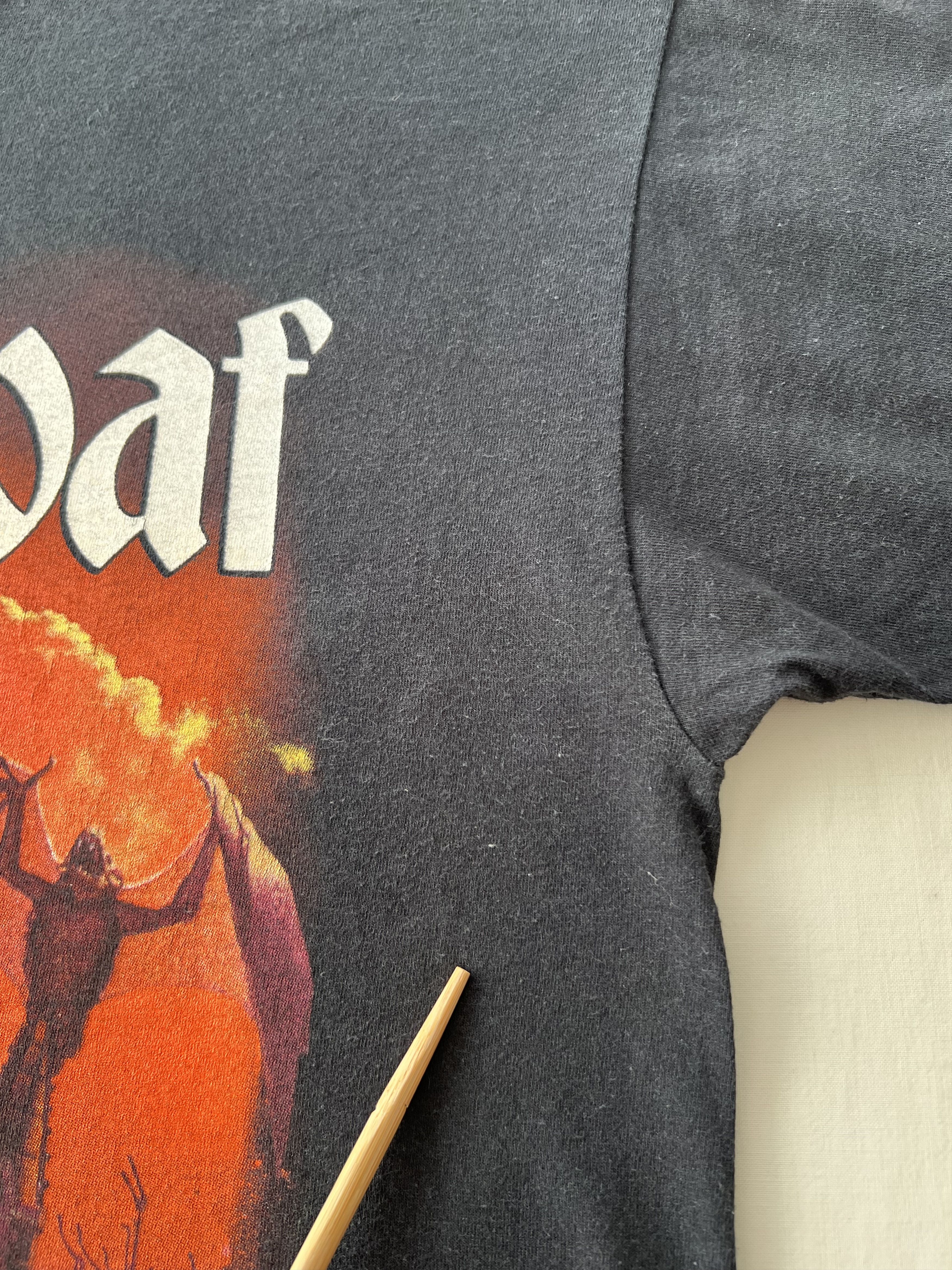 Band Tees Vintage 2003 Meat Loaf Heavy Metal Band Black T-shirt Size US M / EU 48-50 / 2 - 8 Thumbnail