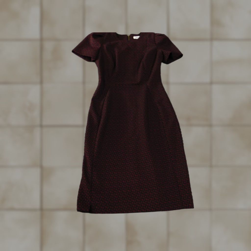 calvin klein casual dress Midi By In Orange, Size: 12  Clothes Mentor South Windsor CT #124 Elevate your spring wardrobe with this shirtdress from Calvin Klein Calvin Klein Kids Long Sleeve