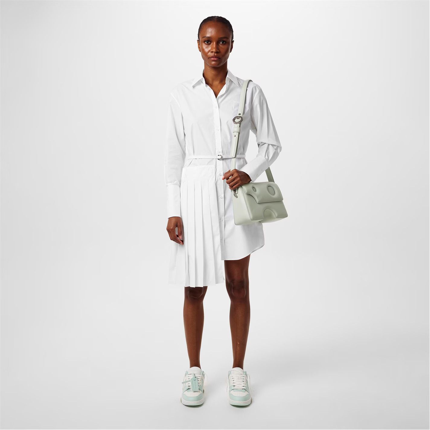 Off-White o1g2r1mq1224 Size: OS / Crossbody Bag in Sage Green Size ONE SIZE - 5 Thumbnail