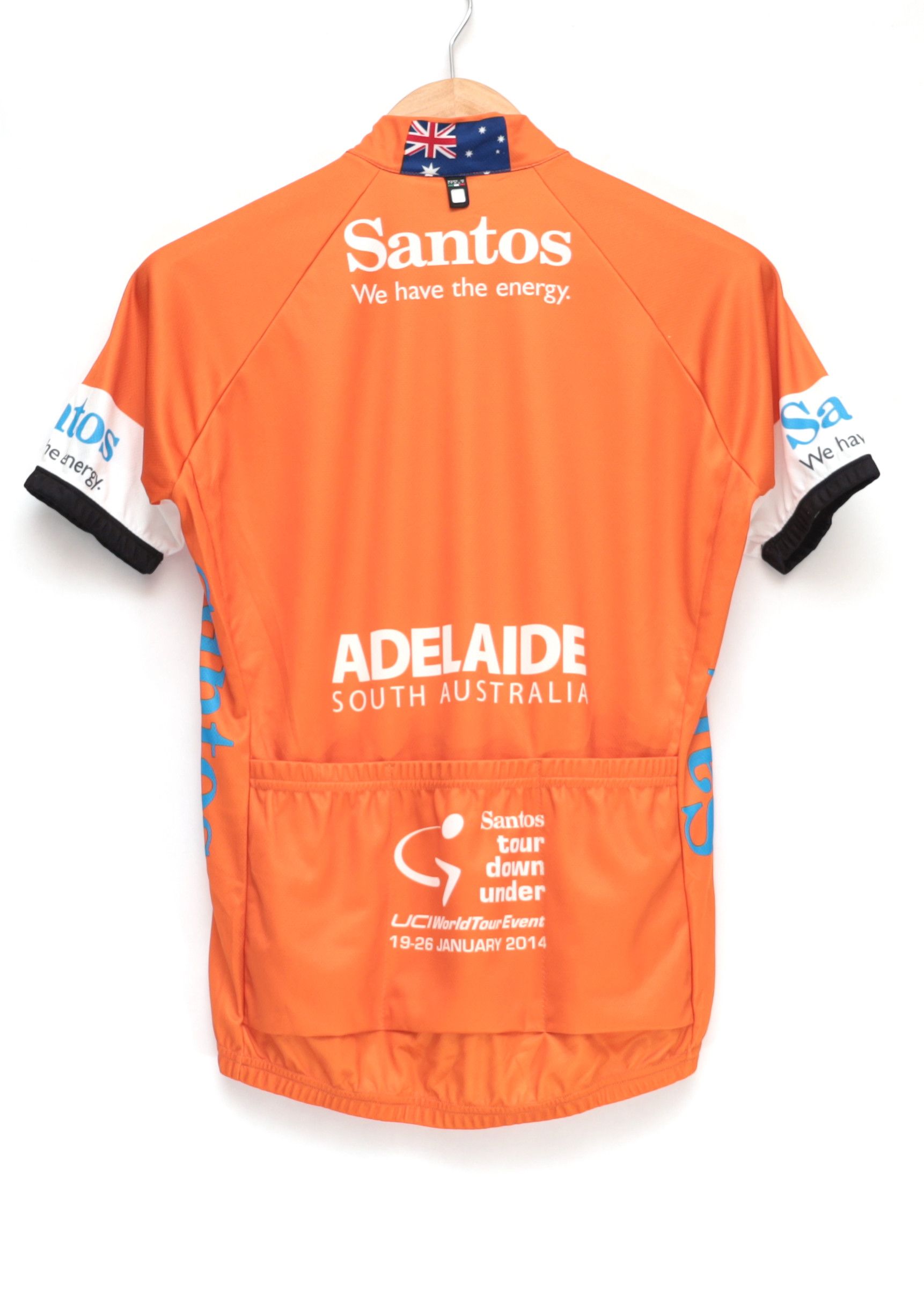 Bicycle SMS Santini Cycling Jersey Tour Down Under Leader '14 Size US M / EU 48-50 / 2 - 3 Thumbnail