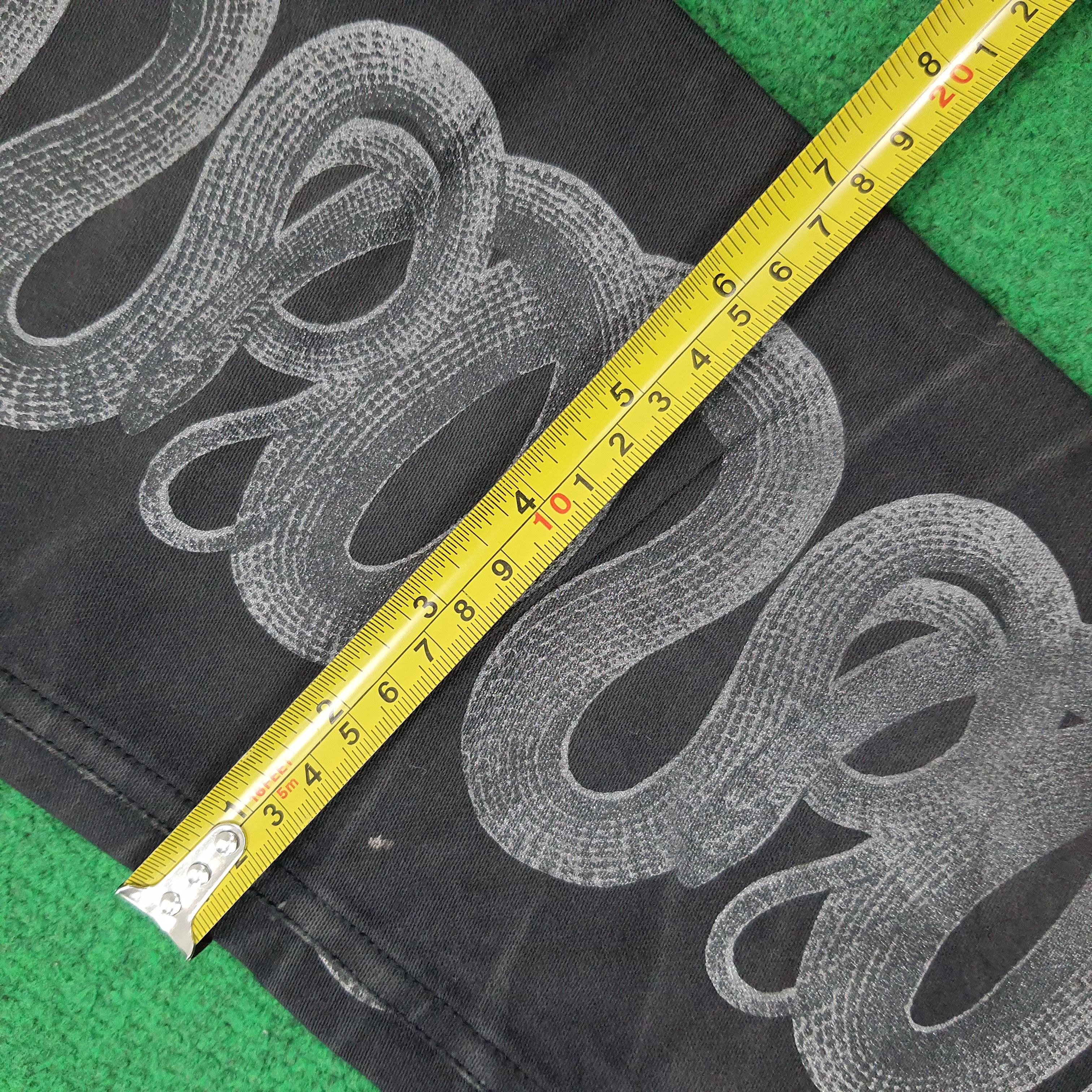 Hysteric Glamour Vintage Hystric Glamour Snake Motif Graphic Denim C265N11 Size 25" / US 0 / IT 36 - 13 Thumbnail