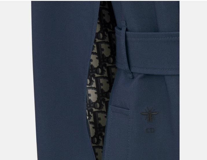 Dior o1w1db10425 317M47A Cape in Blue Size S / US 4 / IT 40 - 3 Thumbnail
