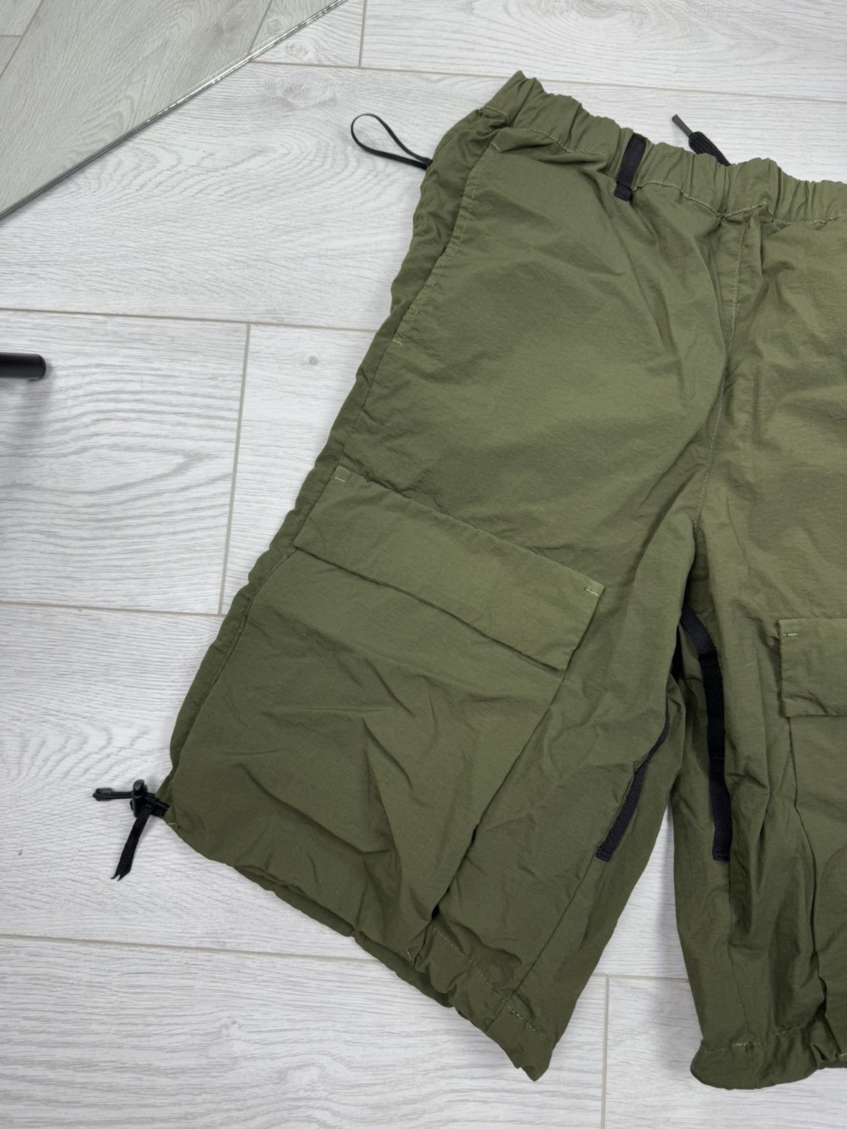 Japanese Brand × Nemen Nemen_ Green Cargo Shorts Size S Size US 30 / EU 46 - 2 Thumbnail