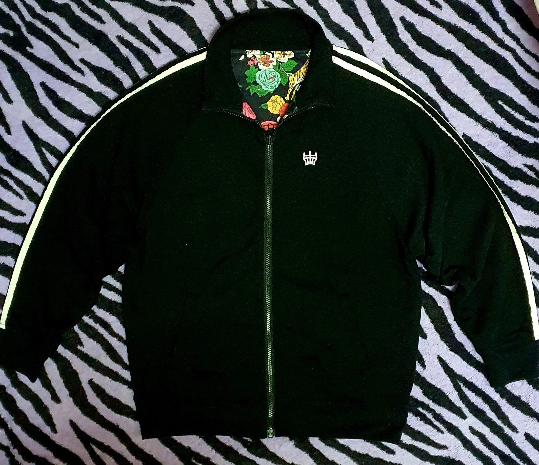 Japanese Brand Rodeo Crowns (RCWB) Reversible Bomber Track Jacket Size US M / EU 48-50 / 2 - 2 Thumbnail