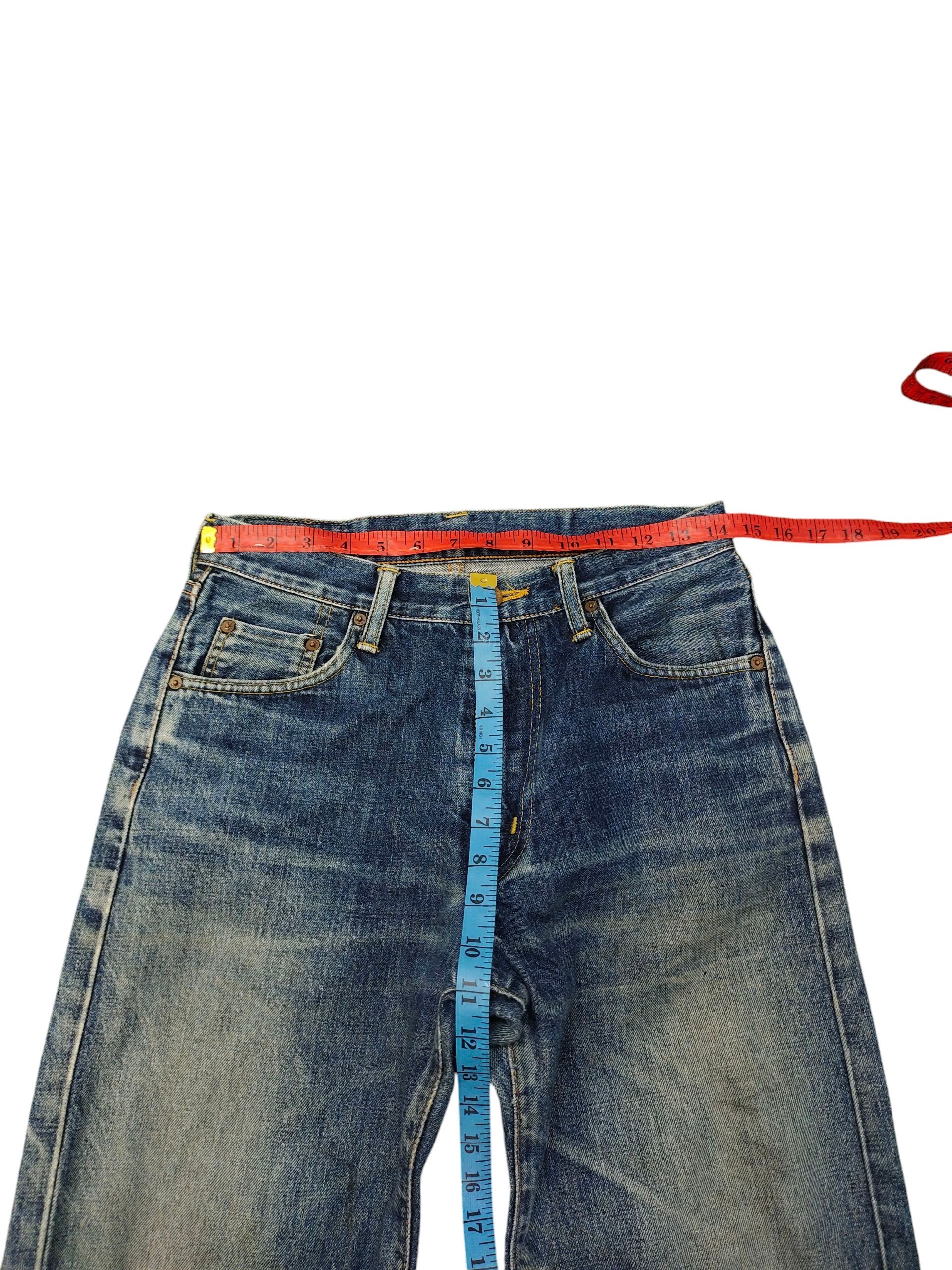 Kapital Vintage 90s Edwin 505xx Selvedge Dirty Distress Denim Jeans Size US 29 - 15 Thumbnail