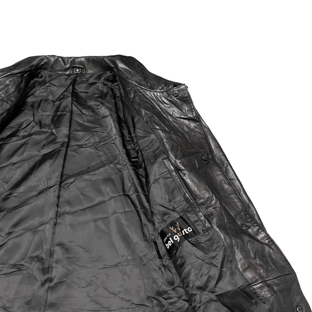 Leather Vintage Bel Gusto Leather Jacket Long Coat Size US S / EU 44-46 / 1 - 6 Thumbnail
