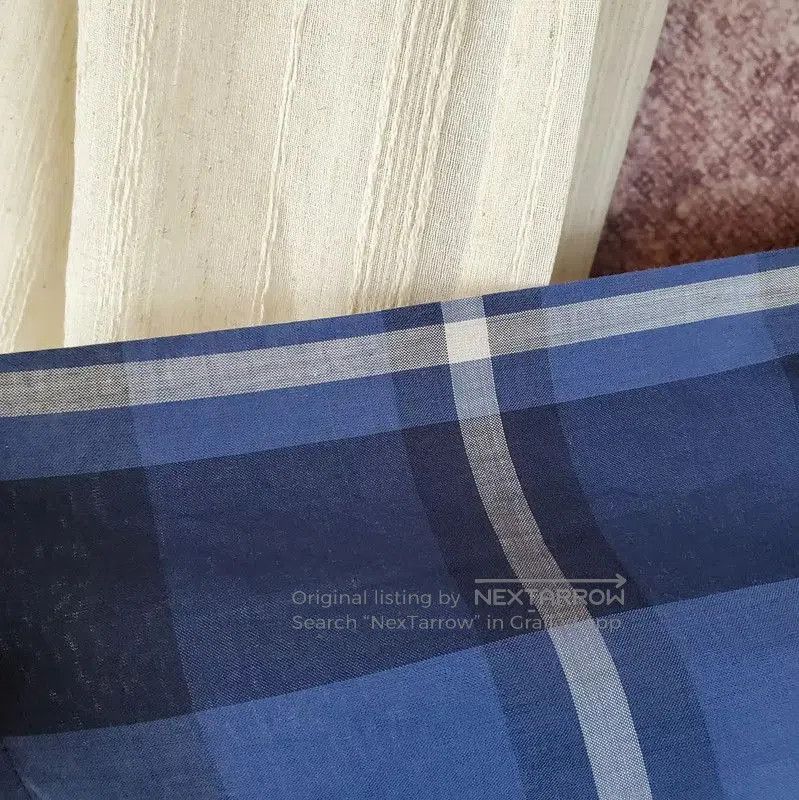 Other Dior Blue Cotton Plaid Long Sleeve Cardigan . Size US S / EU 44-46 / 1 - 8 Thumbnail