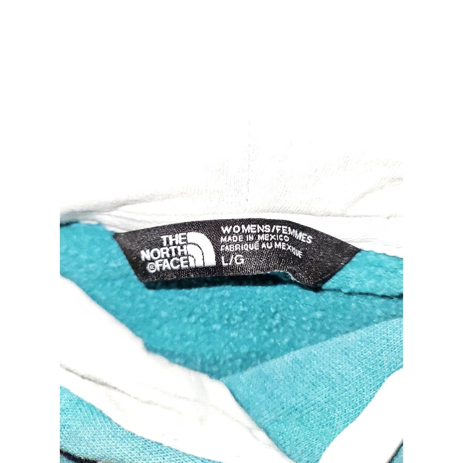 The North Face The North Face Hoodie Womens L Green Pullover Women Long Sleeve Casual Outdoors Size L / US 10 / IT 46 - 2 Thumbnail