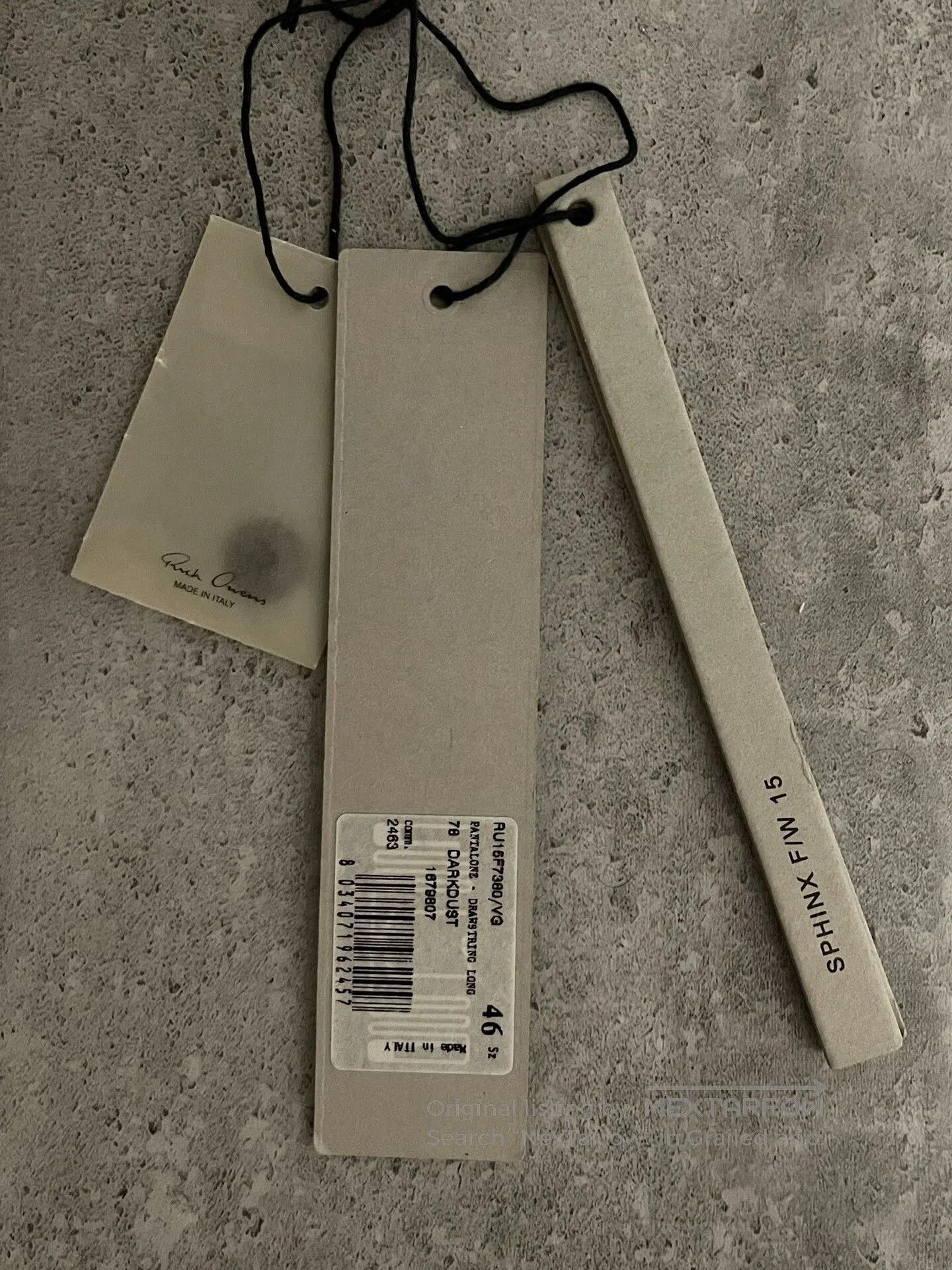 Rick Owens rick owens ro drop-crotch wool pants. Size US 36 / EU 52 - 4 Thumbnail