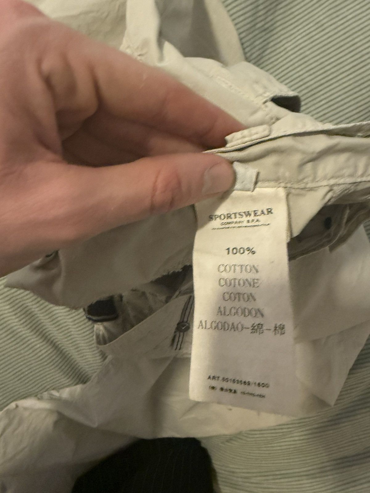 Stone Island Stone Island Tan Pants 30 Size US 30 / EU 46 - 6 Thumbnail