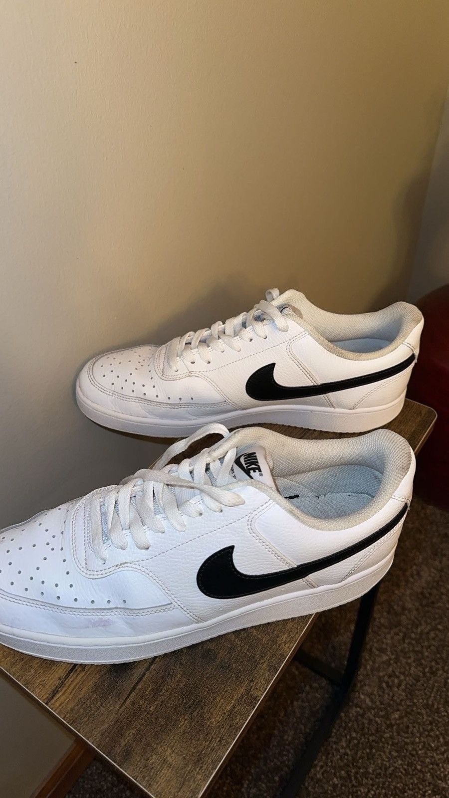 Nike Nike Court Visions with black logo Size US 10.5 / EU 43-44 - 2 Thumbnail