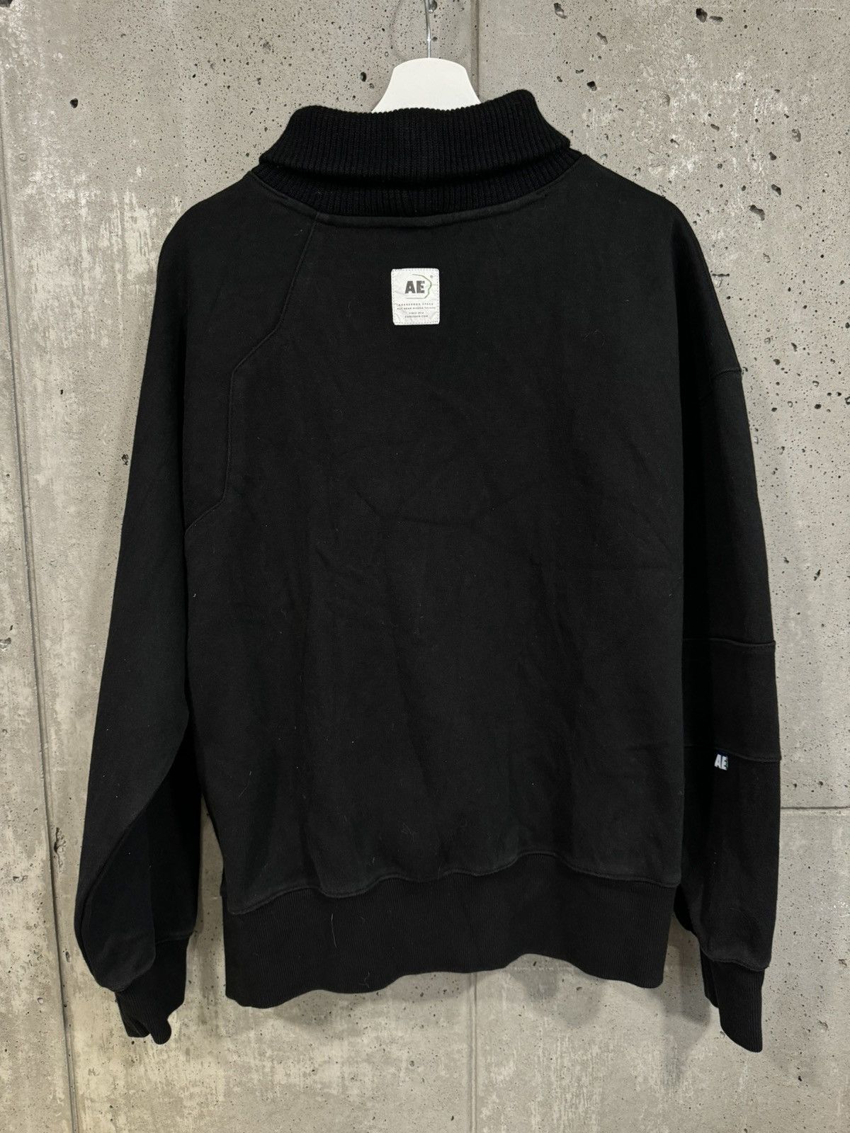 Ader Error Ader Error Turtleneck Long Sleeve Sweatshirt Black Size A1 Size US M / EU 48-50 / 2 - 5 Thumbnail