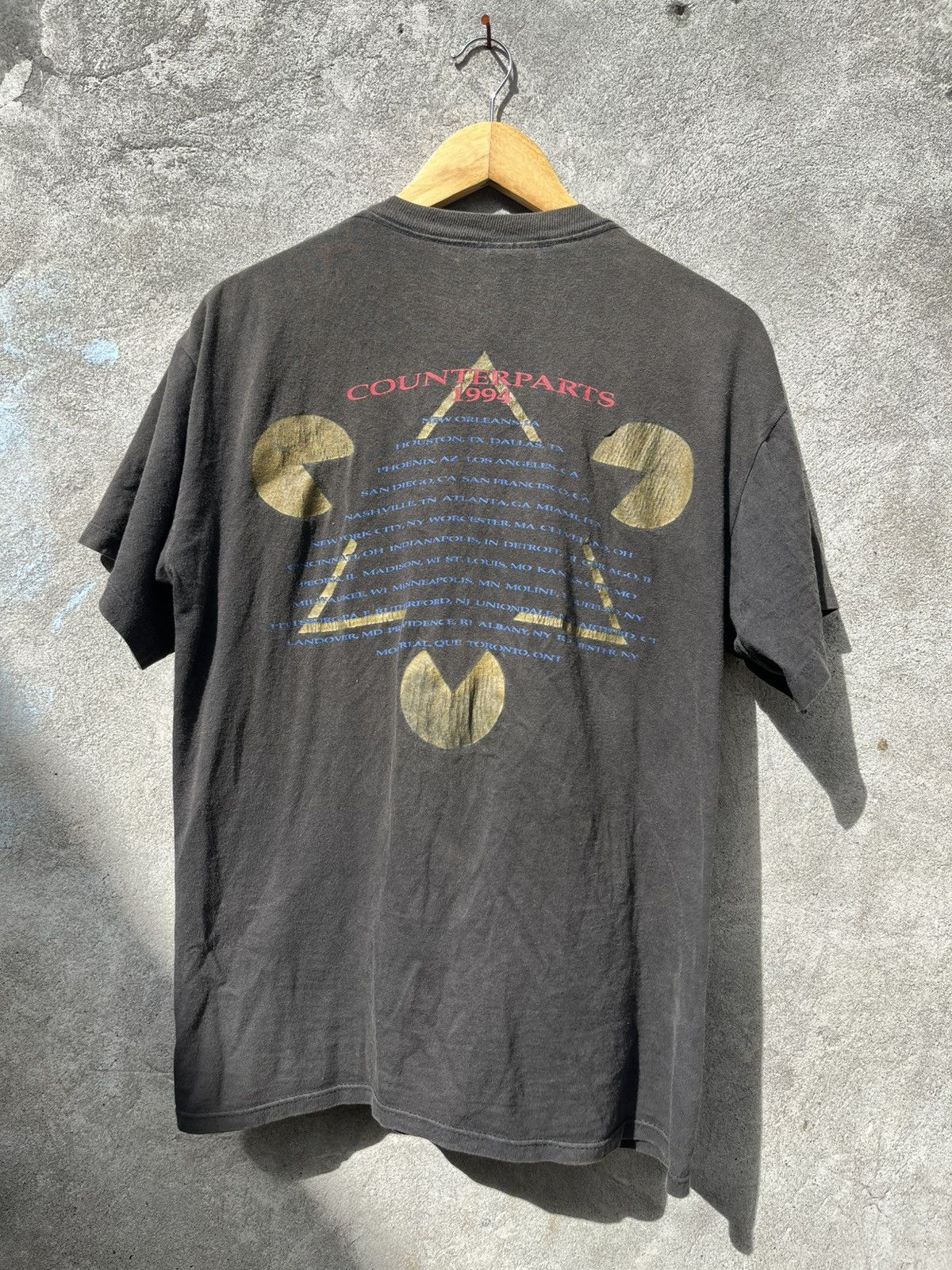 Vintage Vintage 1994 Rush Counterparts Size US L / EU 52-54 / 3 - 5 Thumbnail