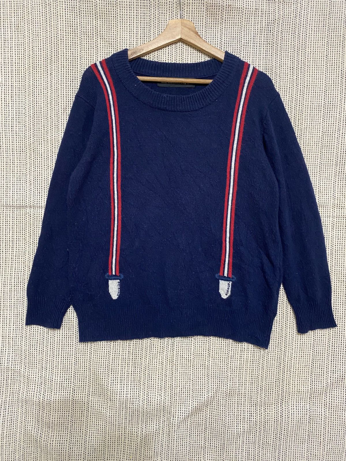 mercibeaucoup Mercibeaucoup issey miyake wool sweatshirt very rare Size US L / EU 52-54 / 3 - 1 Thumbnail