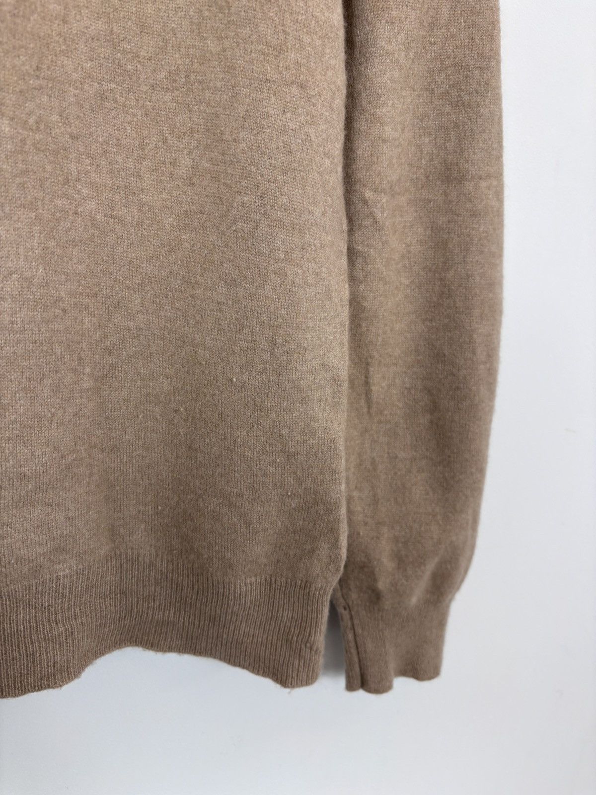Gran Sasso Gran Sasso Men’s Italian Wool Cashmere Knit V-Neck Sweater Size US S / EU 44-46 / 1 - 6 Thumbnail