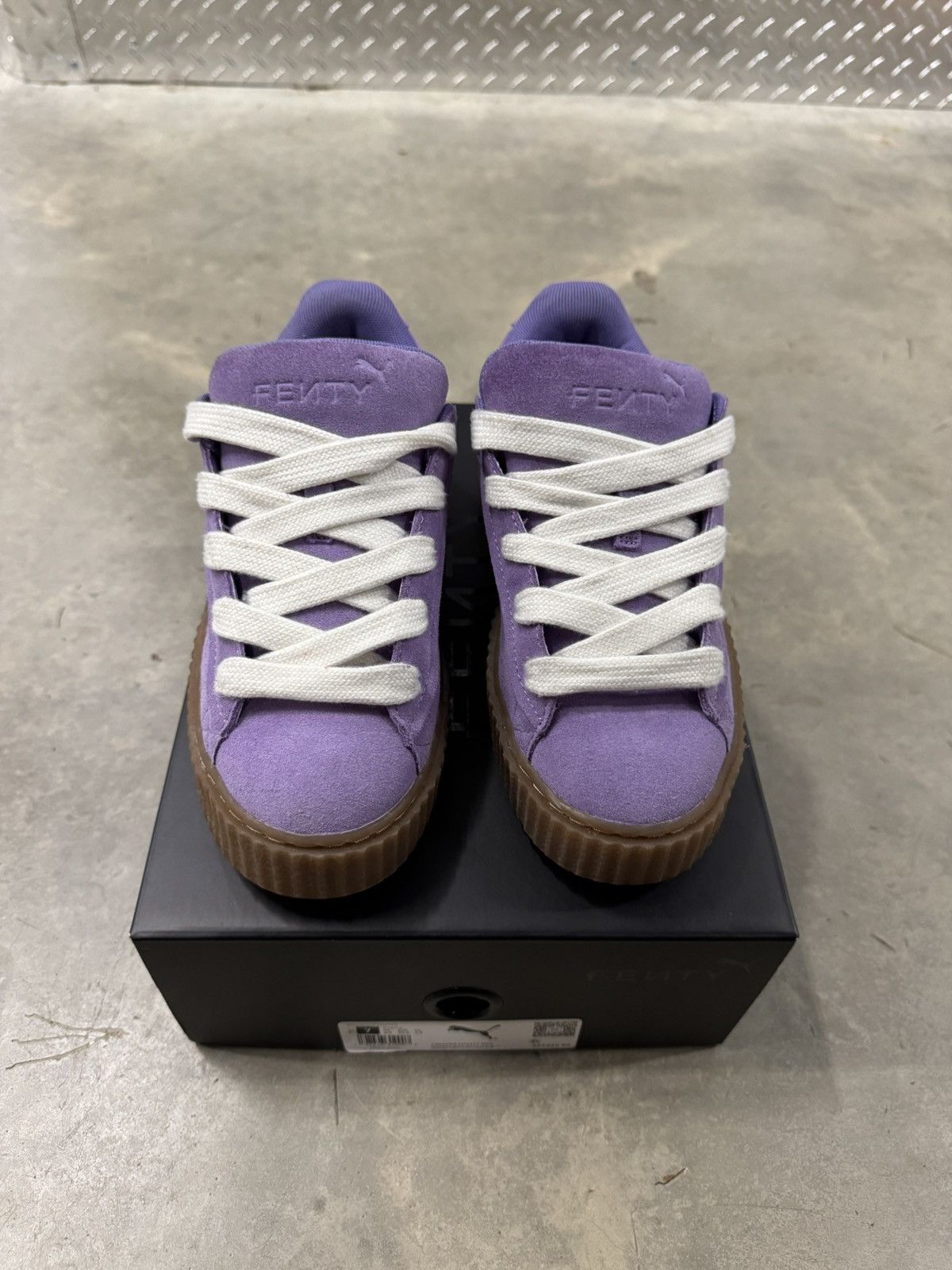 Fenty × Puma Puma Creeper WMNS Fenty Phatty x Lavender Burnt Red Size 7W Size US 7 / IT 37 - 4 Thumbnail